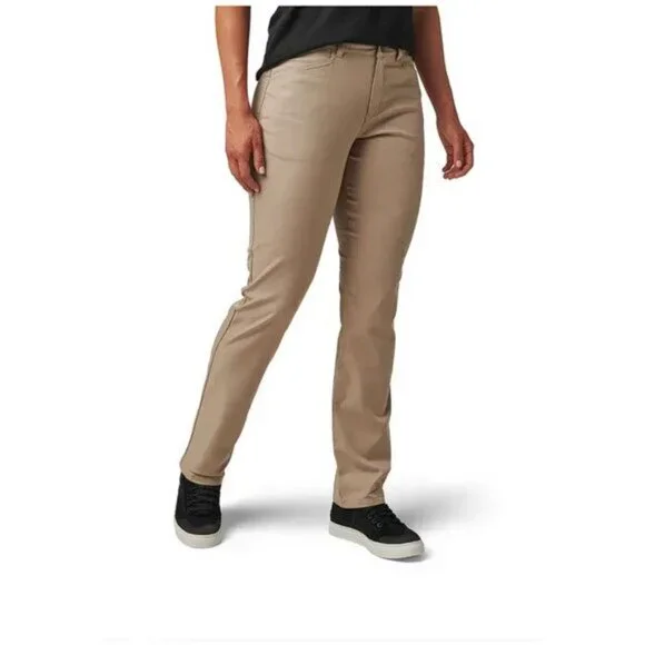 5.11 TACTICAL Women's Cirrus Pant 2.0 Size 4R In Khaki - Picture 2 of 10